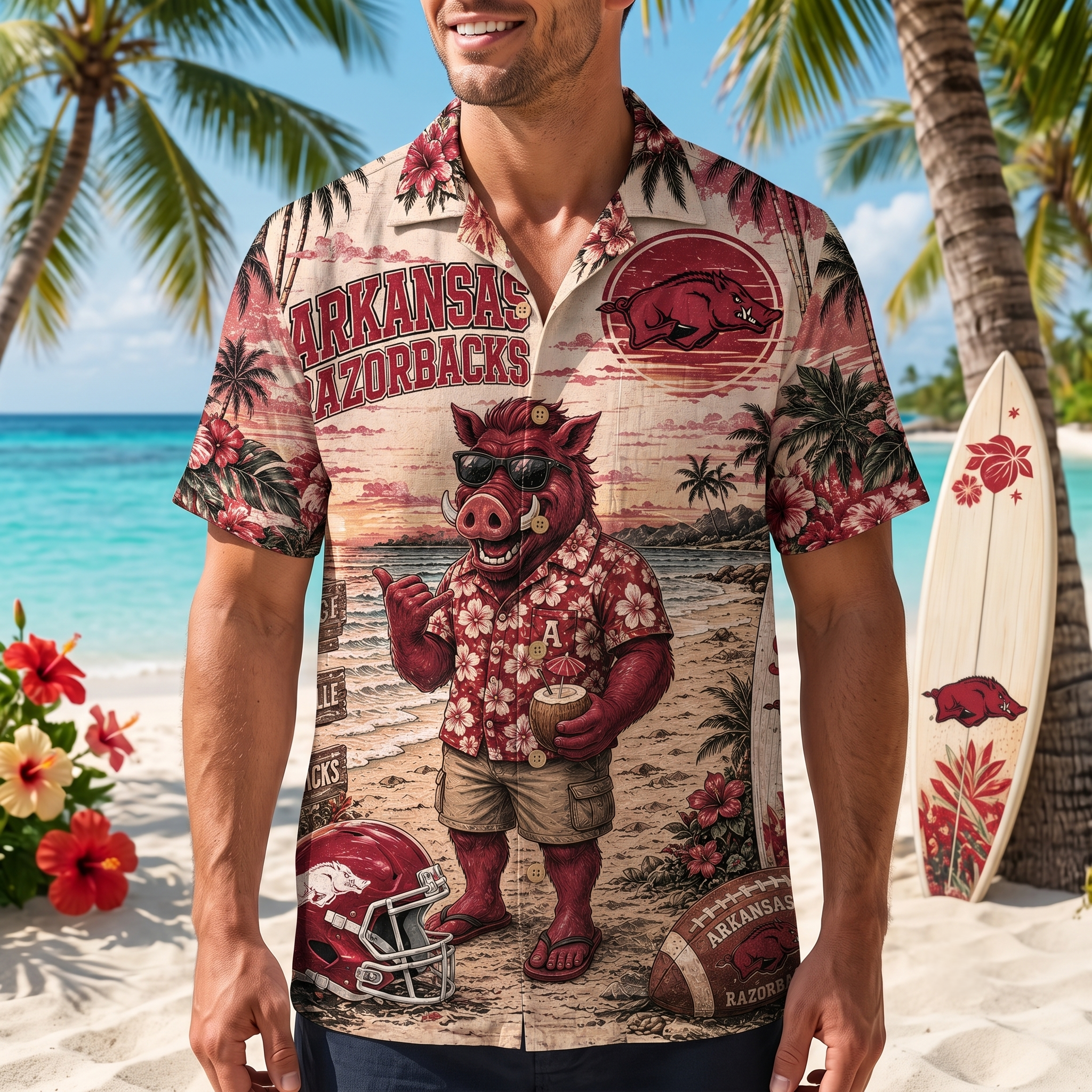 Premium AKR Hawaiian Shirt TNSM