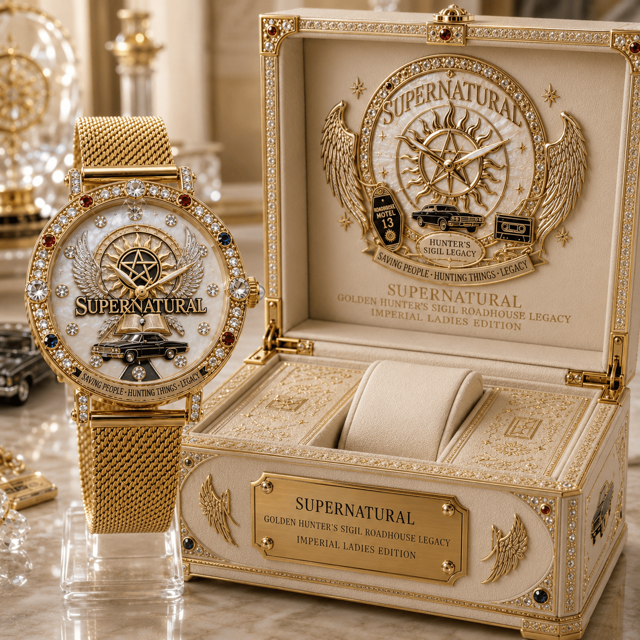 SUNA Premium Stainless Steel Watch HTTT