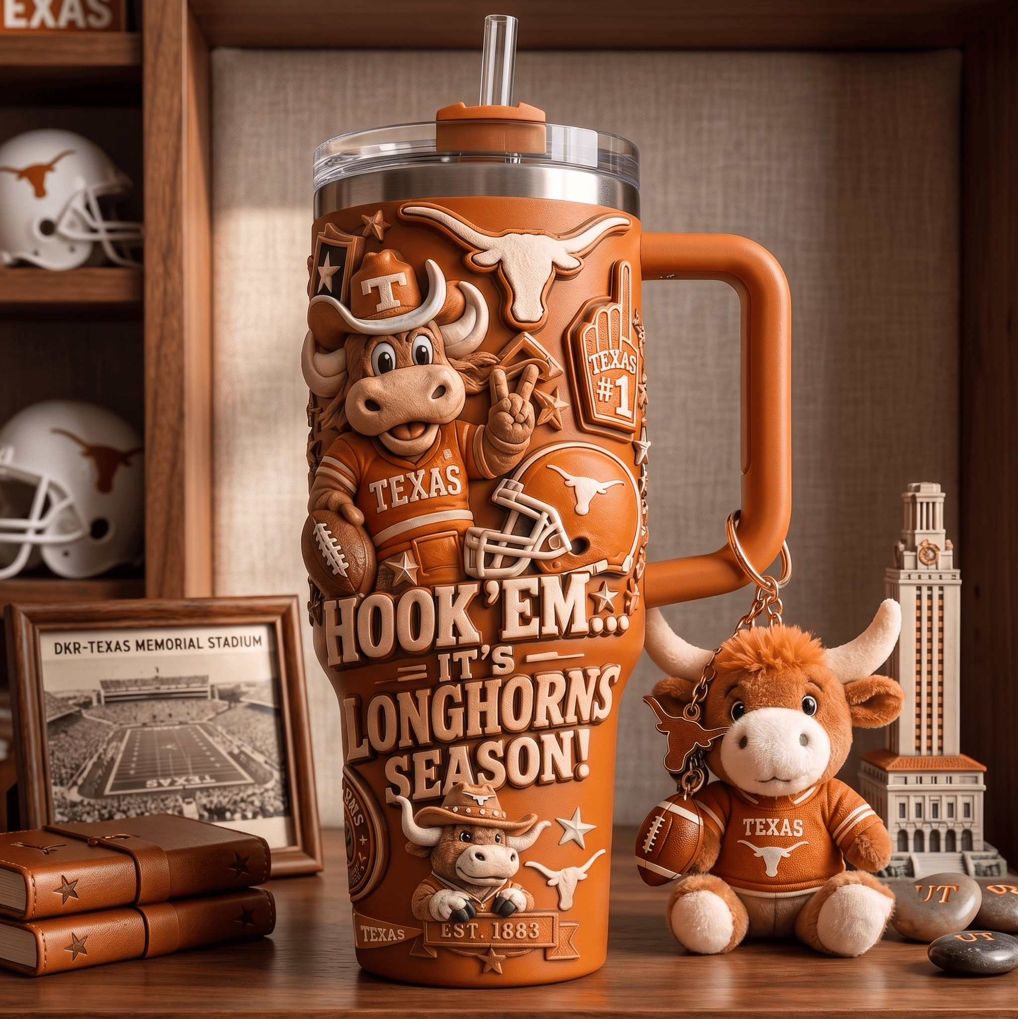 TLH 40oz Tumbler With Handle HTTT