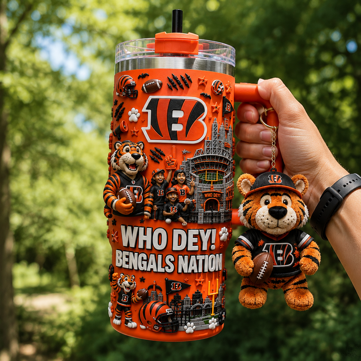 CCBG 40oz Tumbler With Handle DNBN
