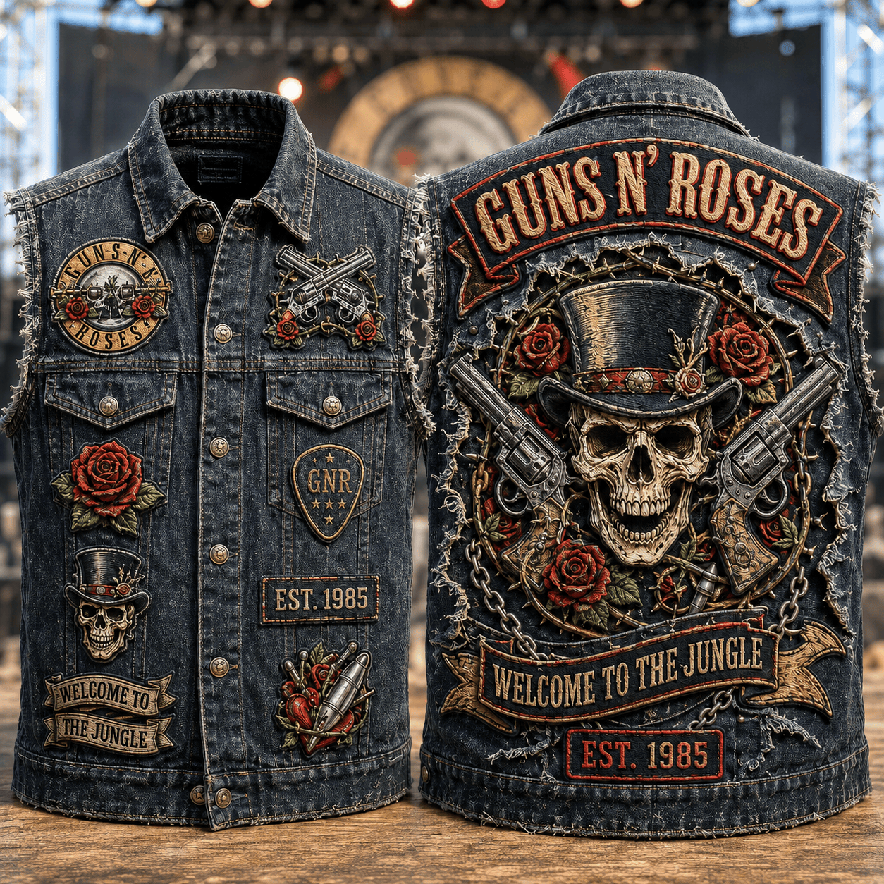 GNR PREMIUM DENIM VEST NTVA