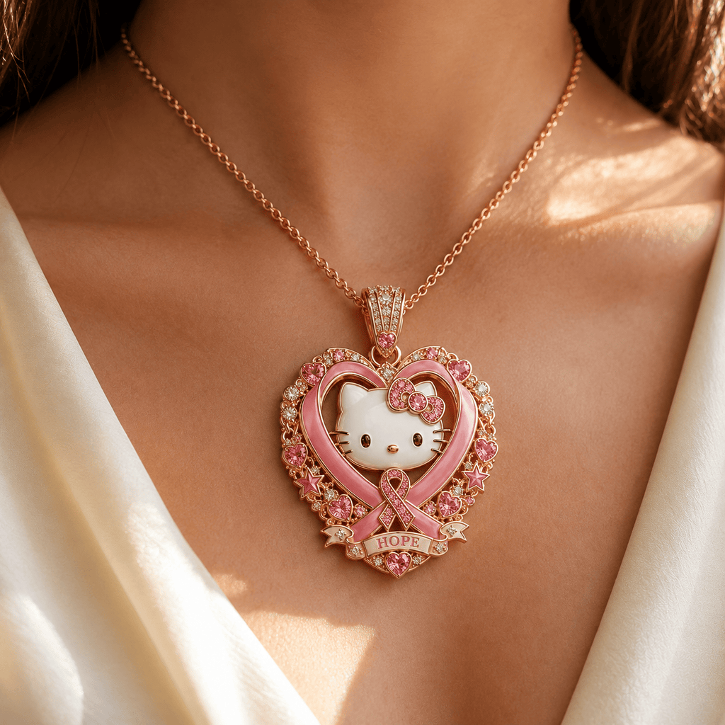 HLKT Solid Gold Chain with Diamond Pendant PDL