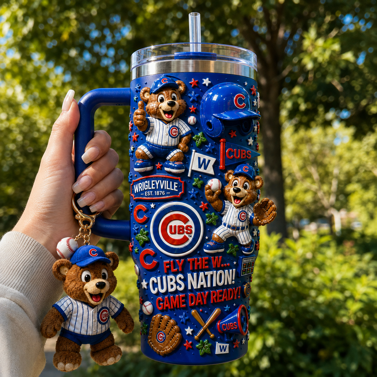 CCC 40oz Tumbler With Handle DNBN