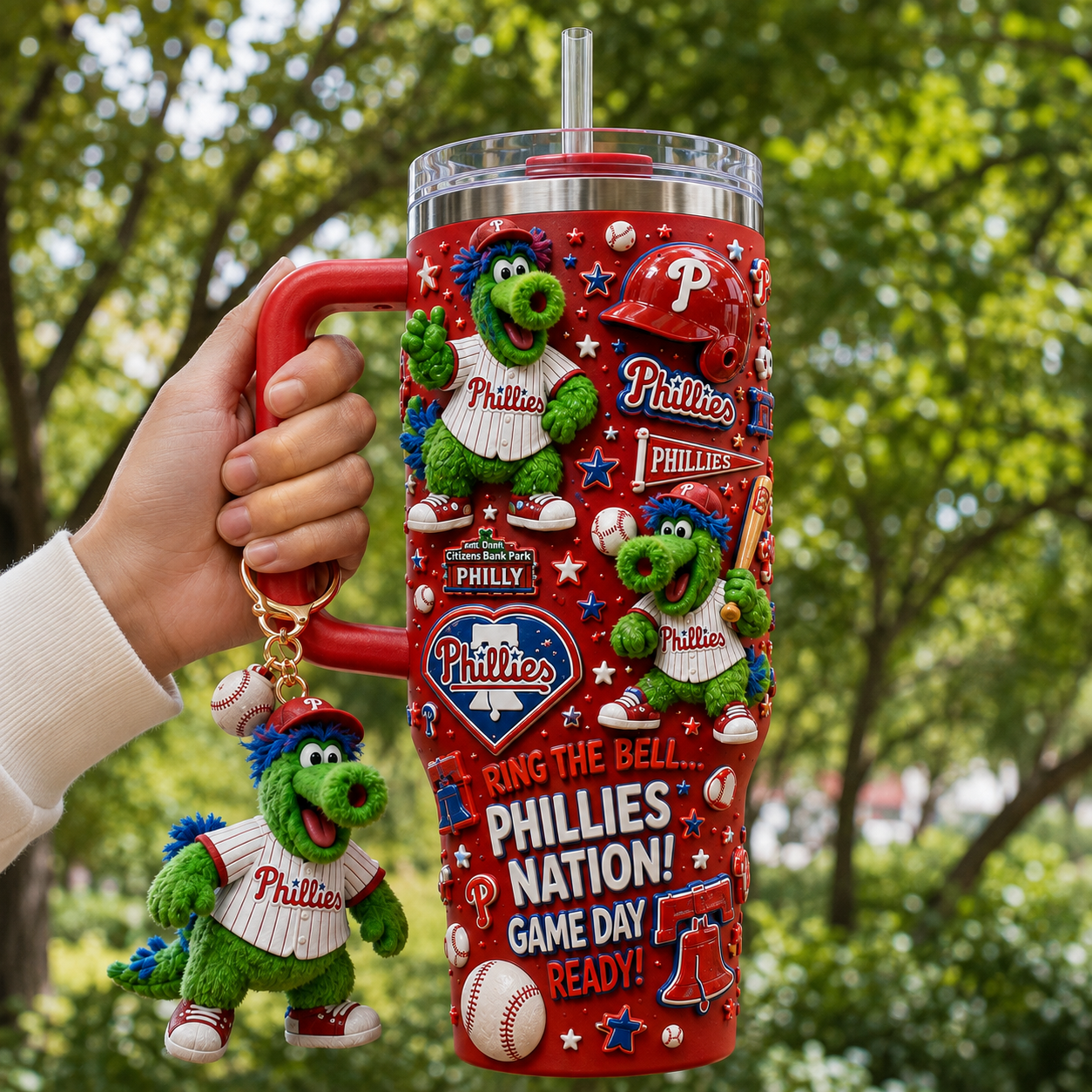 PPP 40oz Tumbler With Handle DNBN