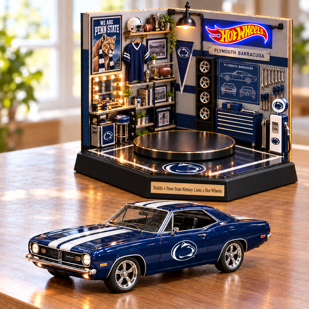 PSNL Collectible Car Garage Diorama PNPA