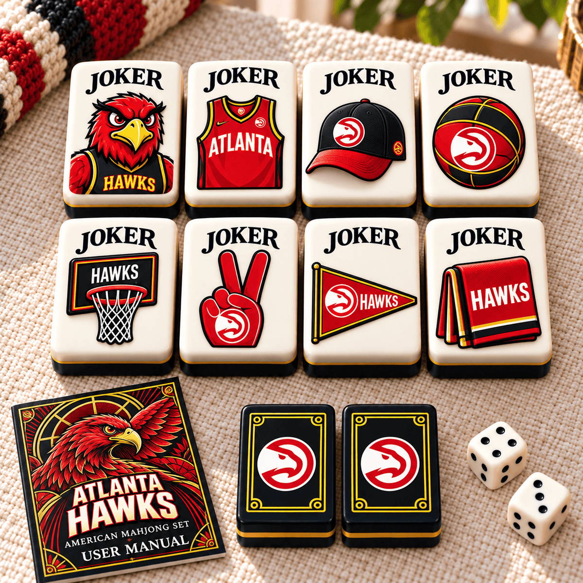 Premium ALH Mahjong Tiles Set TTMH