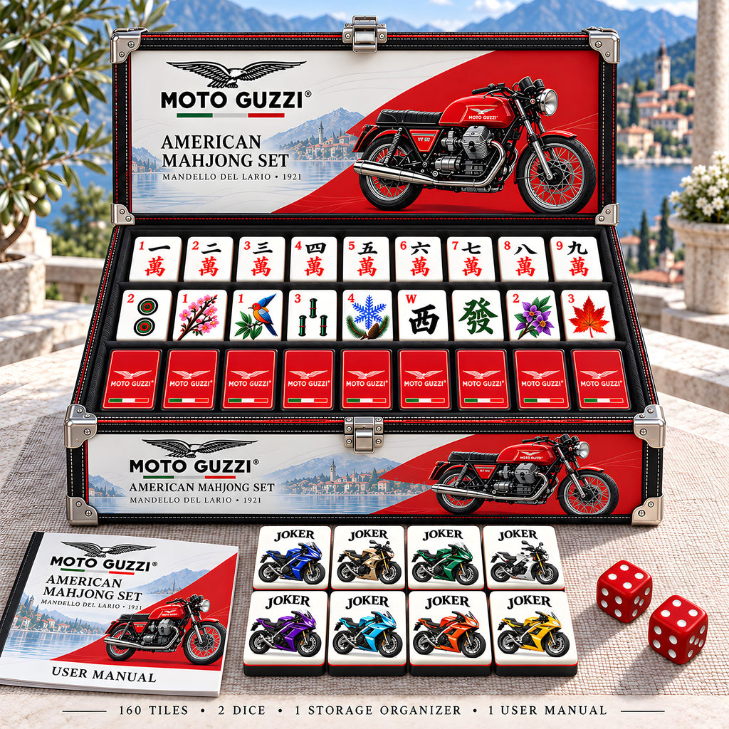 Premium MTGZ Mahjong Tiles Set PVNA