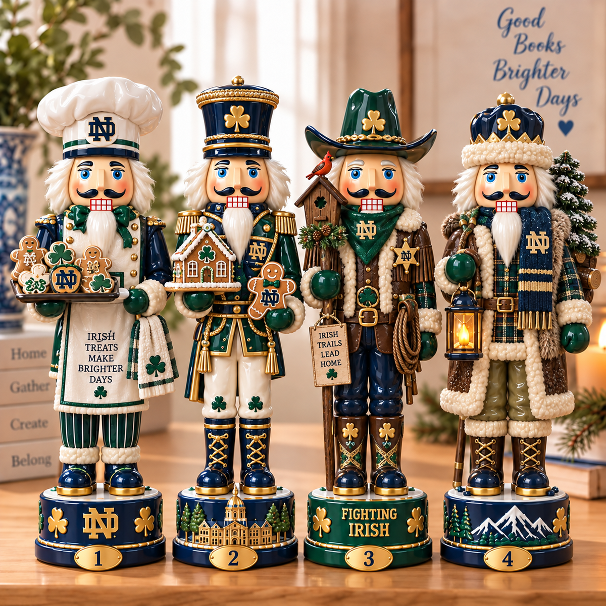 NDFI Premium Christmas Nutcracker Collector Set NTTB