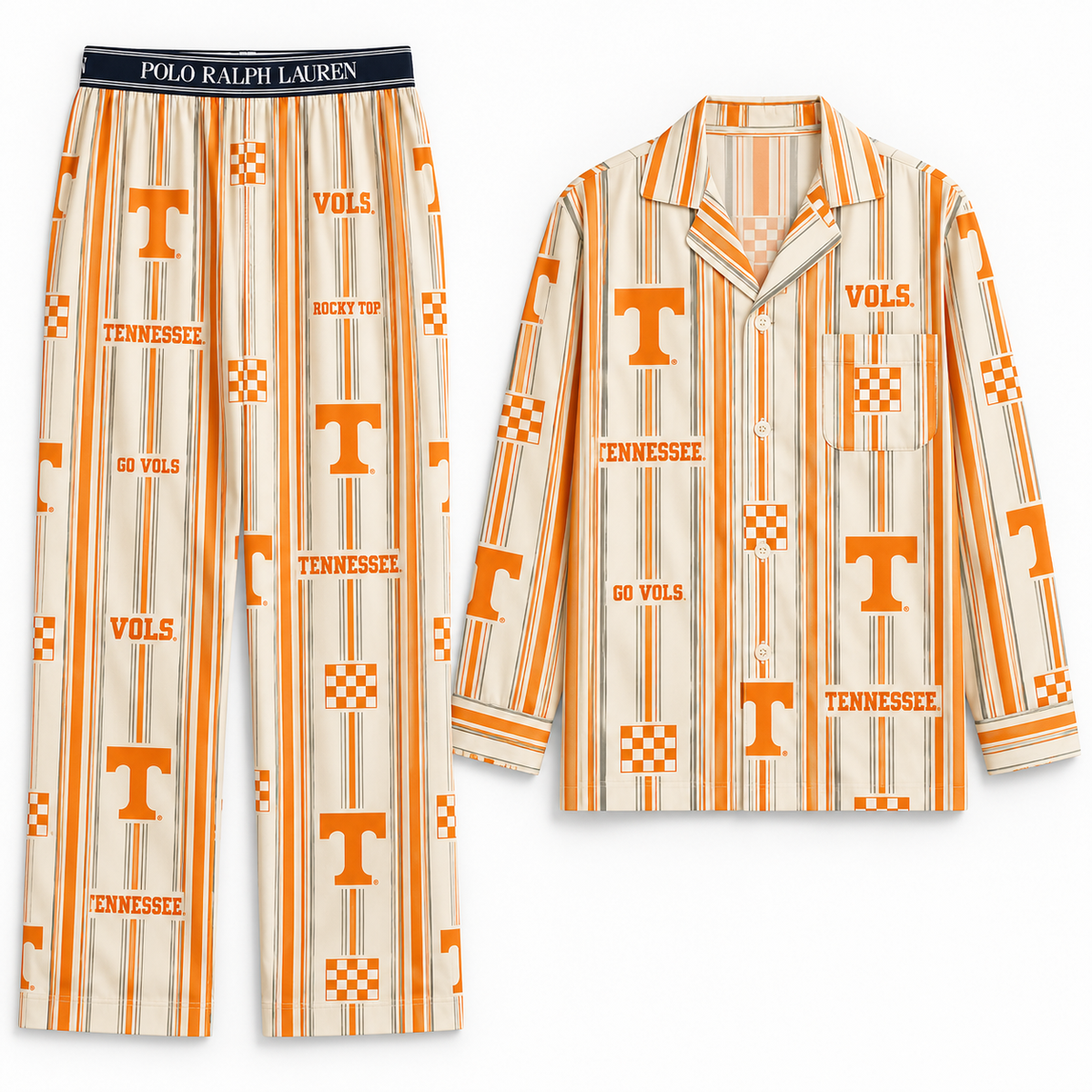 Premium TVF Women's Printed Button-Up Pajama Set HTTT