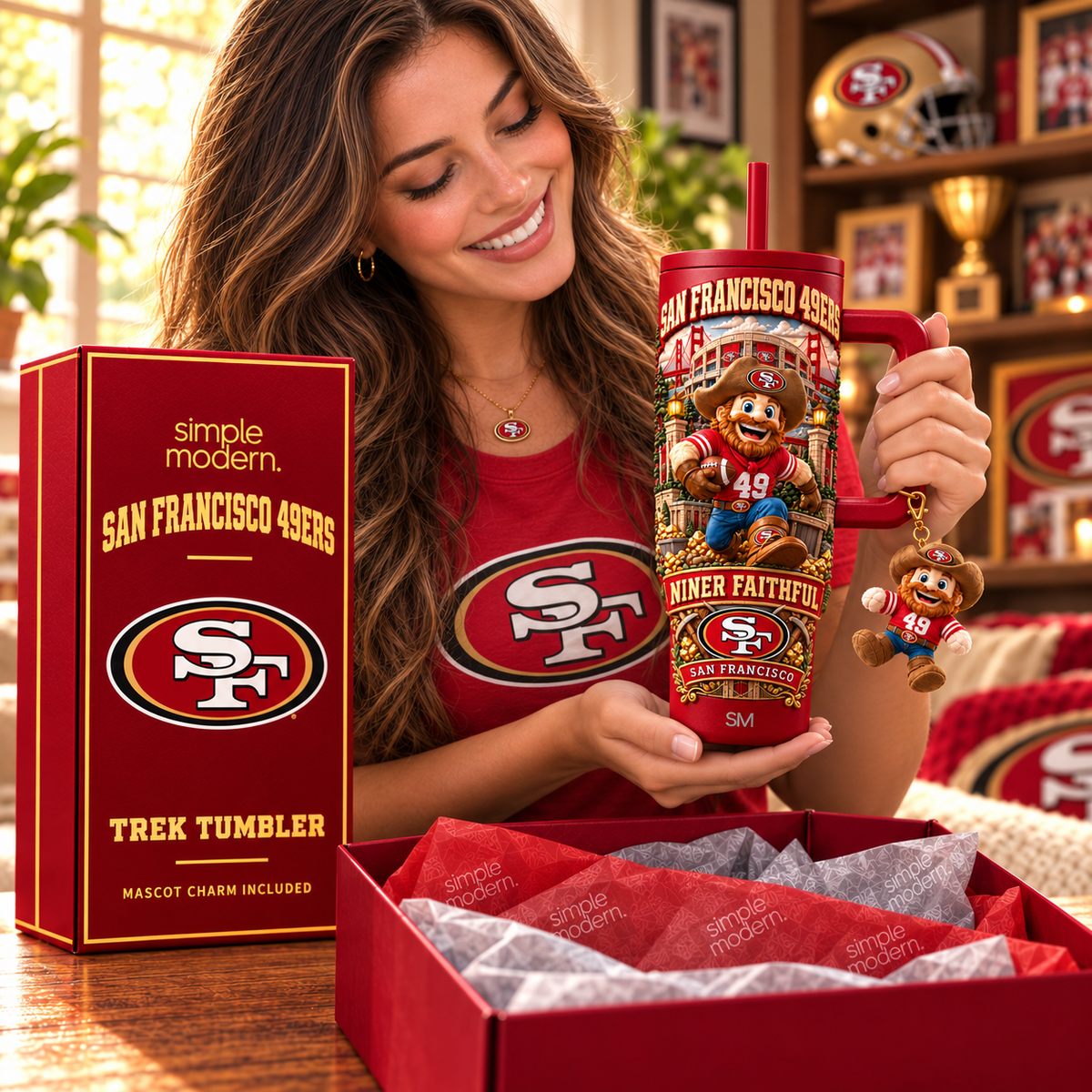 SF49 40oz Tumbler With Handle TMH