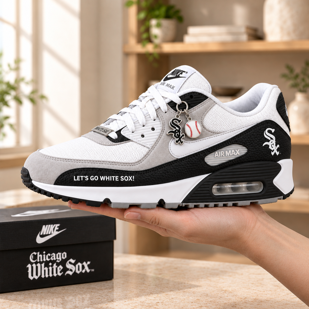 Chicago White Sox Premium Low-Top Sneakers