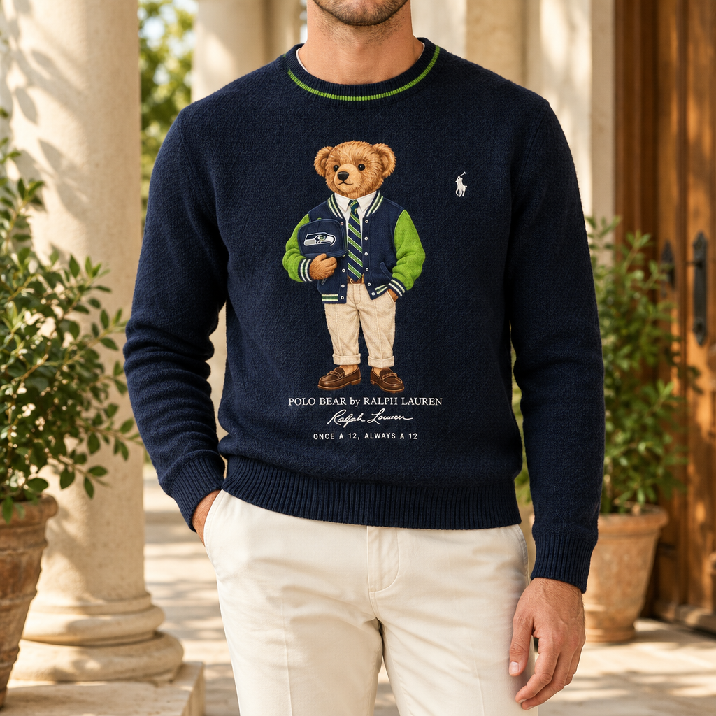 Seattle Seahawks Premium Crewneck Sweater