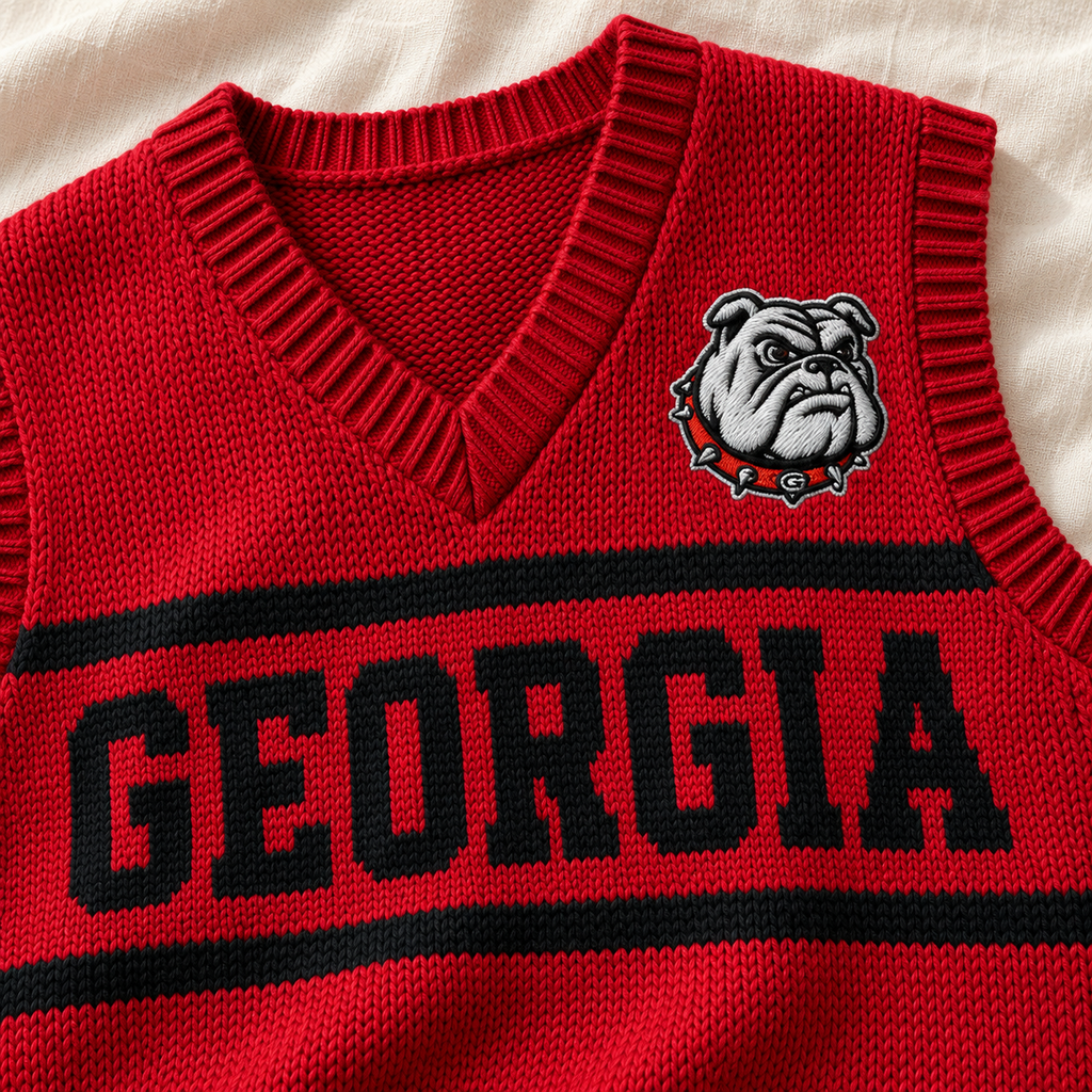 GGBD Premium V-Neck Knit Sweater Vest PNPA