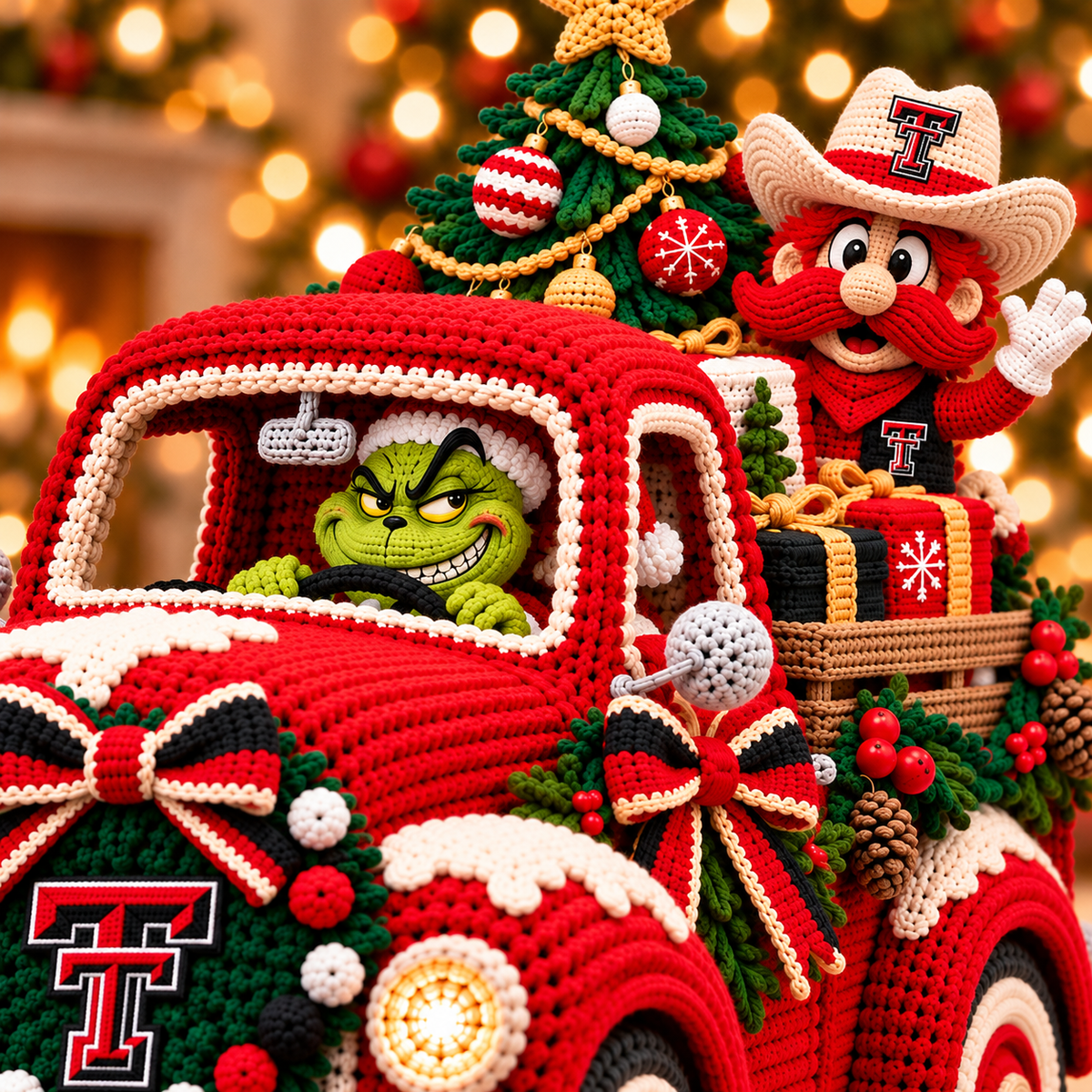 TTRD Cozy Christmas Holiday Truck Decor PNPA