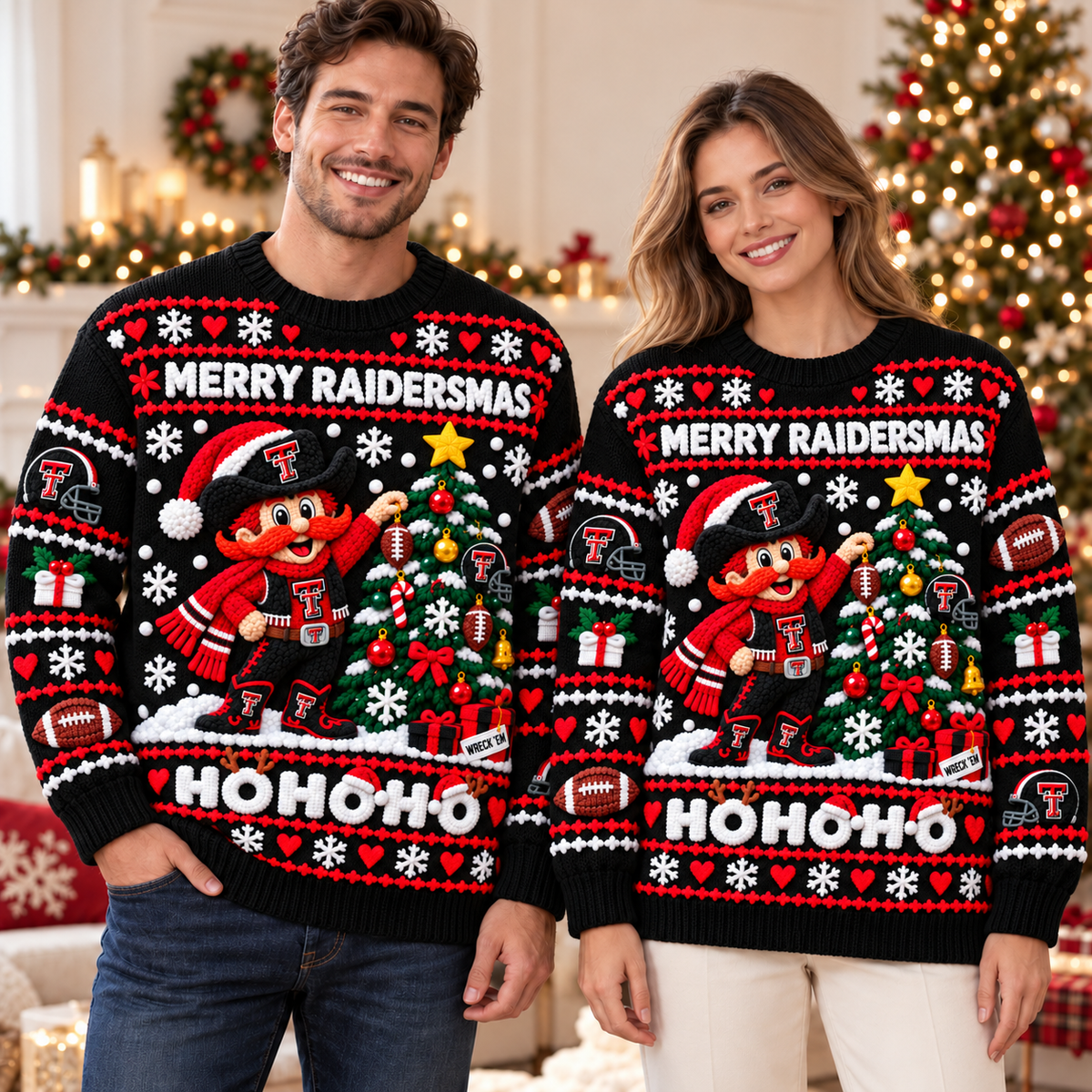 TTRR Premium 3D Christmas Sweater TMH