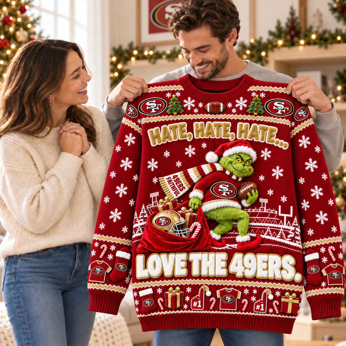 SF49 Special Long-Sleeve Knit Sweater TTTT