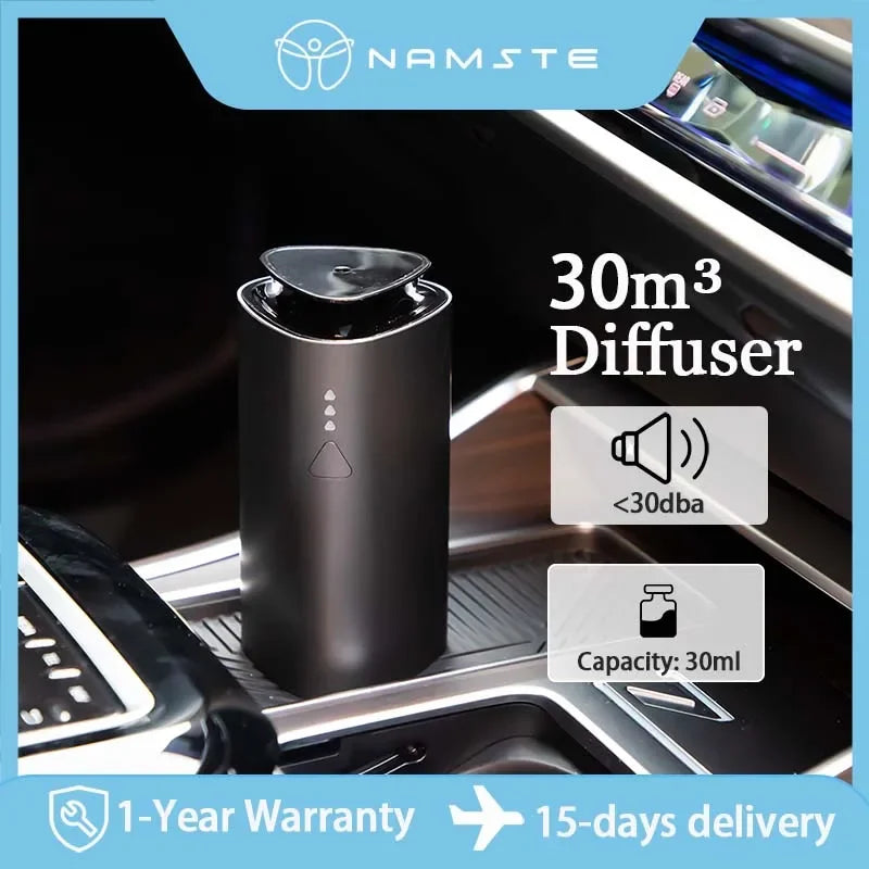 Namste Aroma Diffuser Humidifier Auto Car and Home Dual Modes Fragrance Essential Oil Perfume Flavoring Car USB Charging Mode