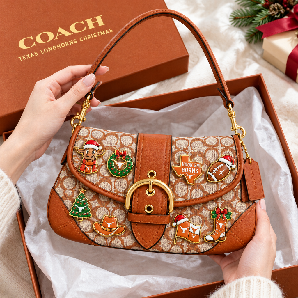 Texas Longhorns Soho Bag With Charm