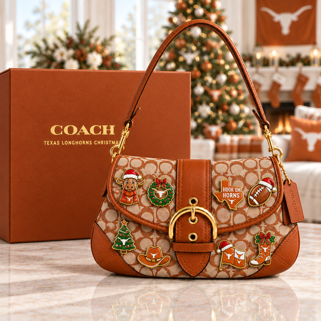 Texas Longhorns Soho Bag With Charm