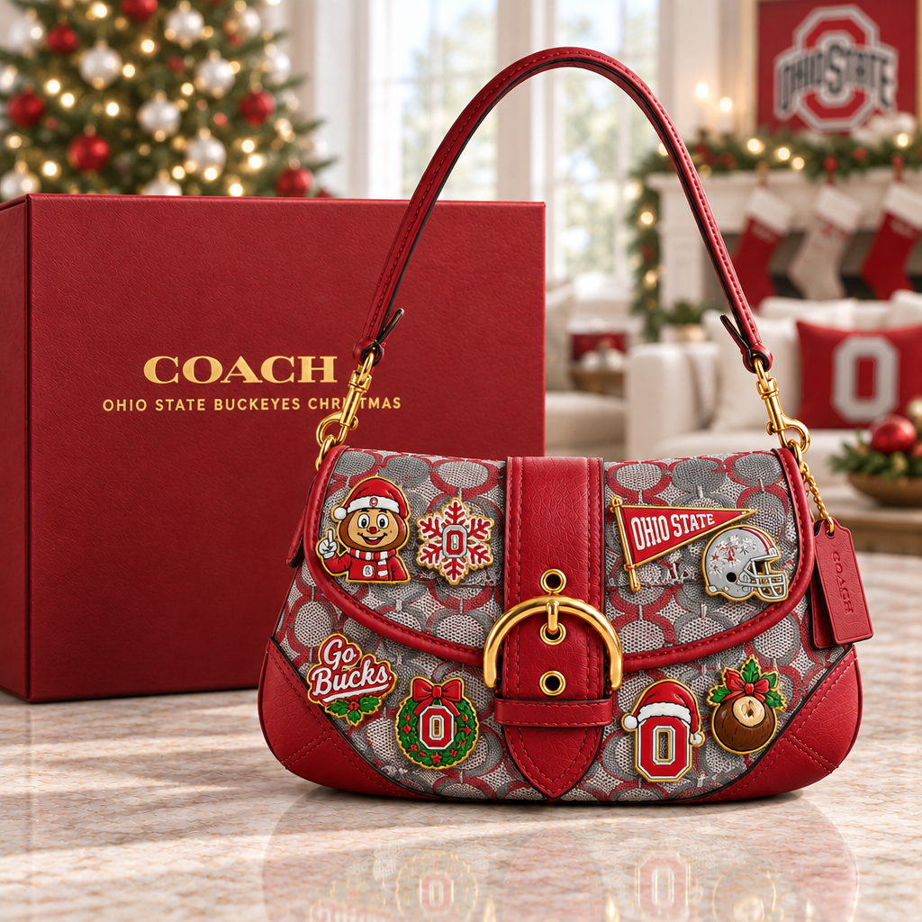 Ohio State Buckeyes Soho Bag With Charm