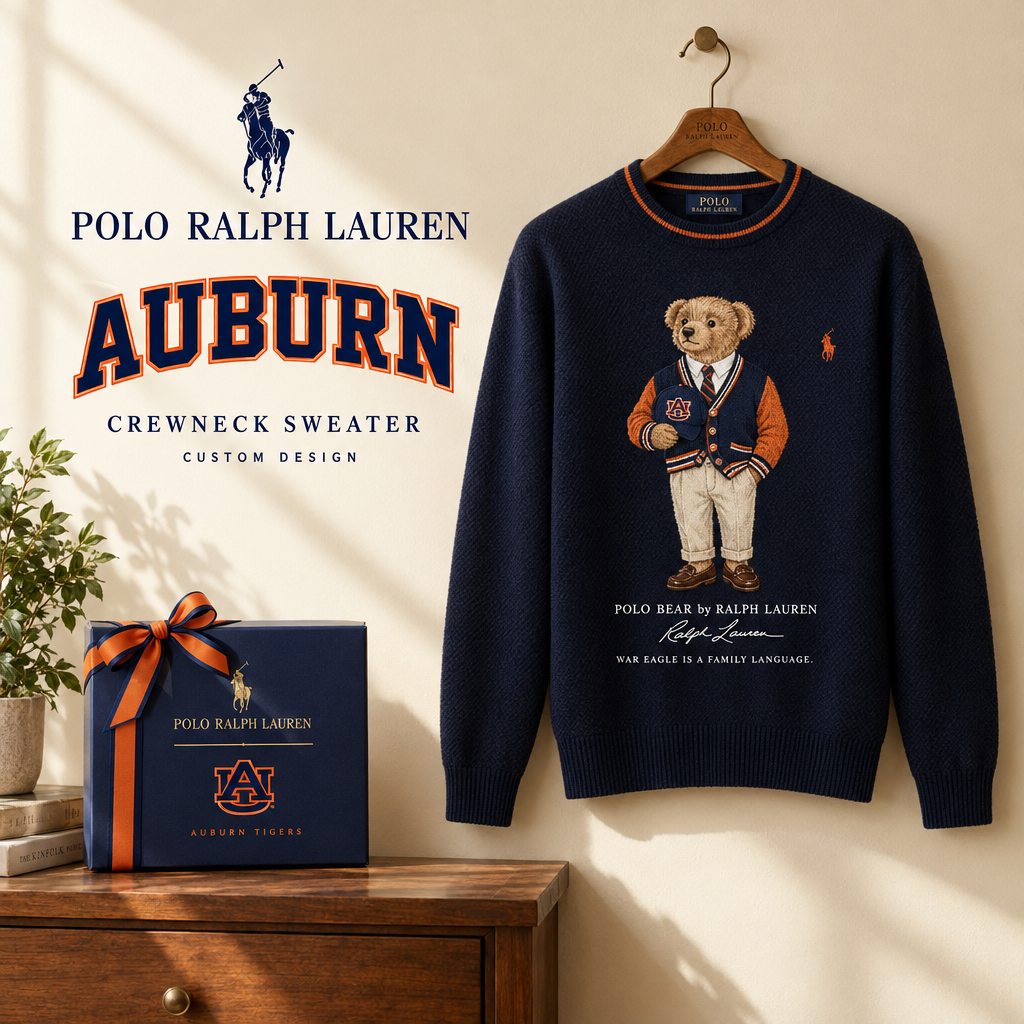 Auburn Tigers Premium Crewneck Sweater