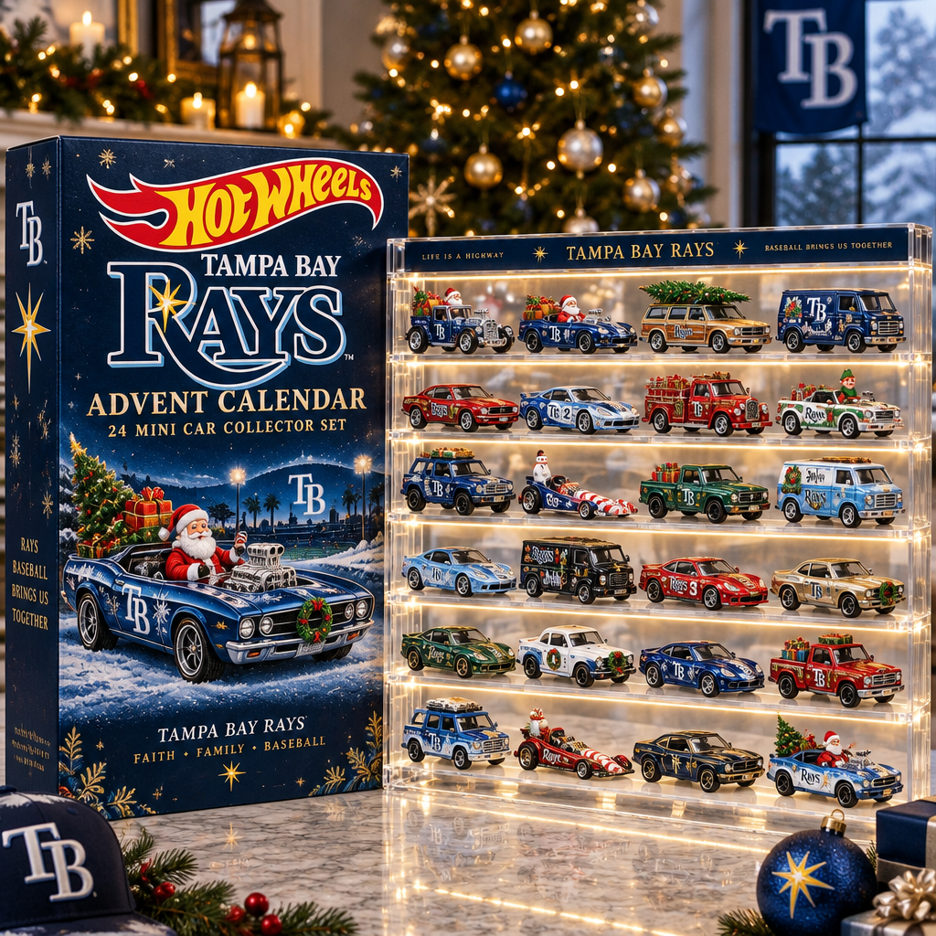 Tampa Bay Rays Premium Mini Car Advent Calendar