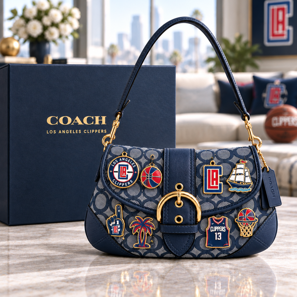 Los Angeles Clippers Soho Bag With Charm