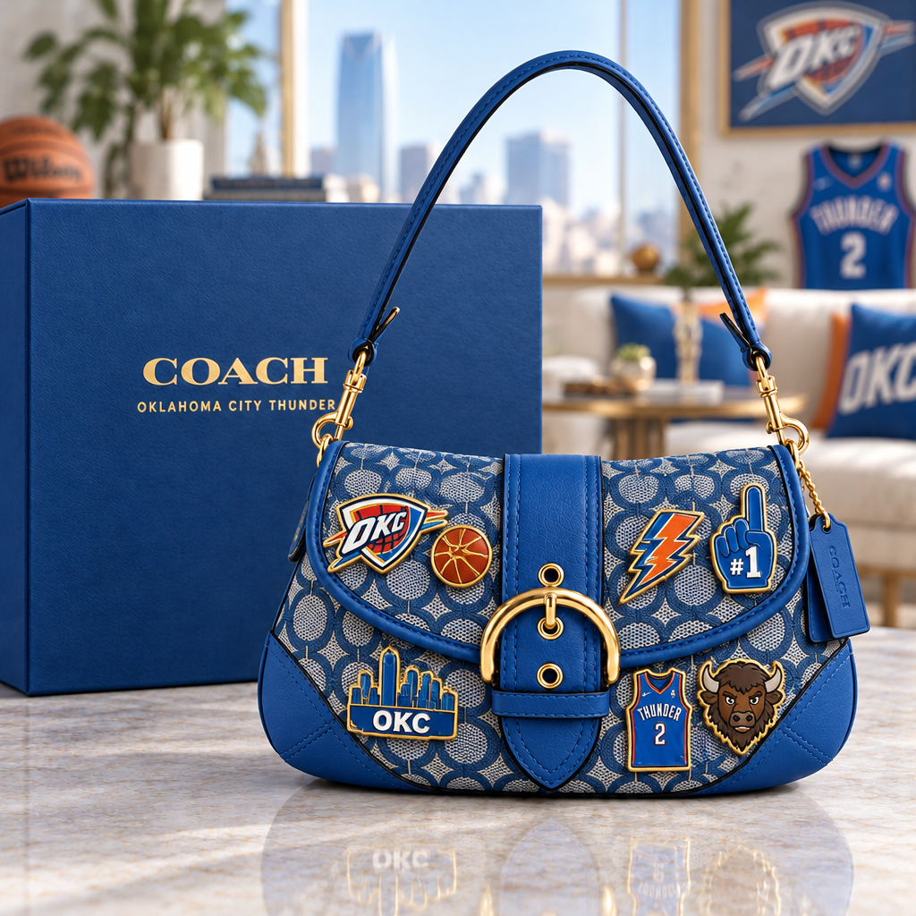 Oklahoma City Thunder Soho Bag With Charm