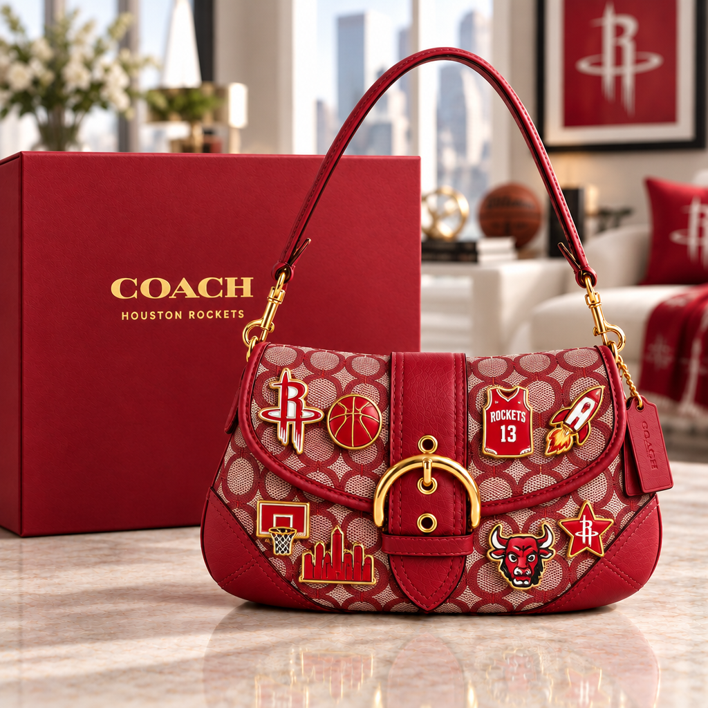Houston Rockets Soho Bag With Charm