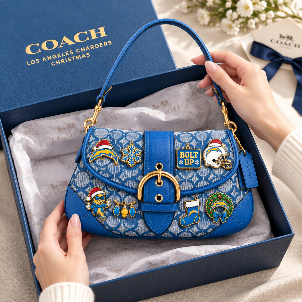 Los Angeles Chargers Soho Bag With Charm