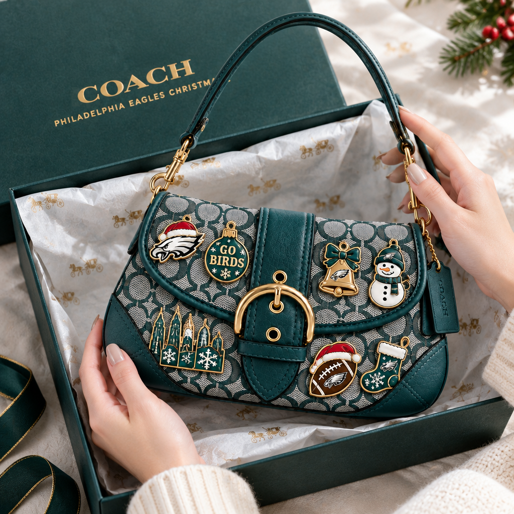 Philadelphia Eagles Soho Bag With Charm