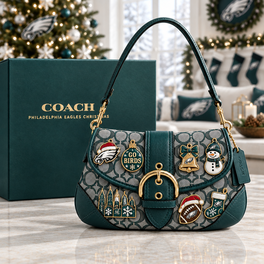 Philadelphia Eagles Soho Bag With Charm