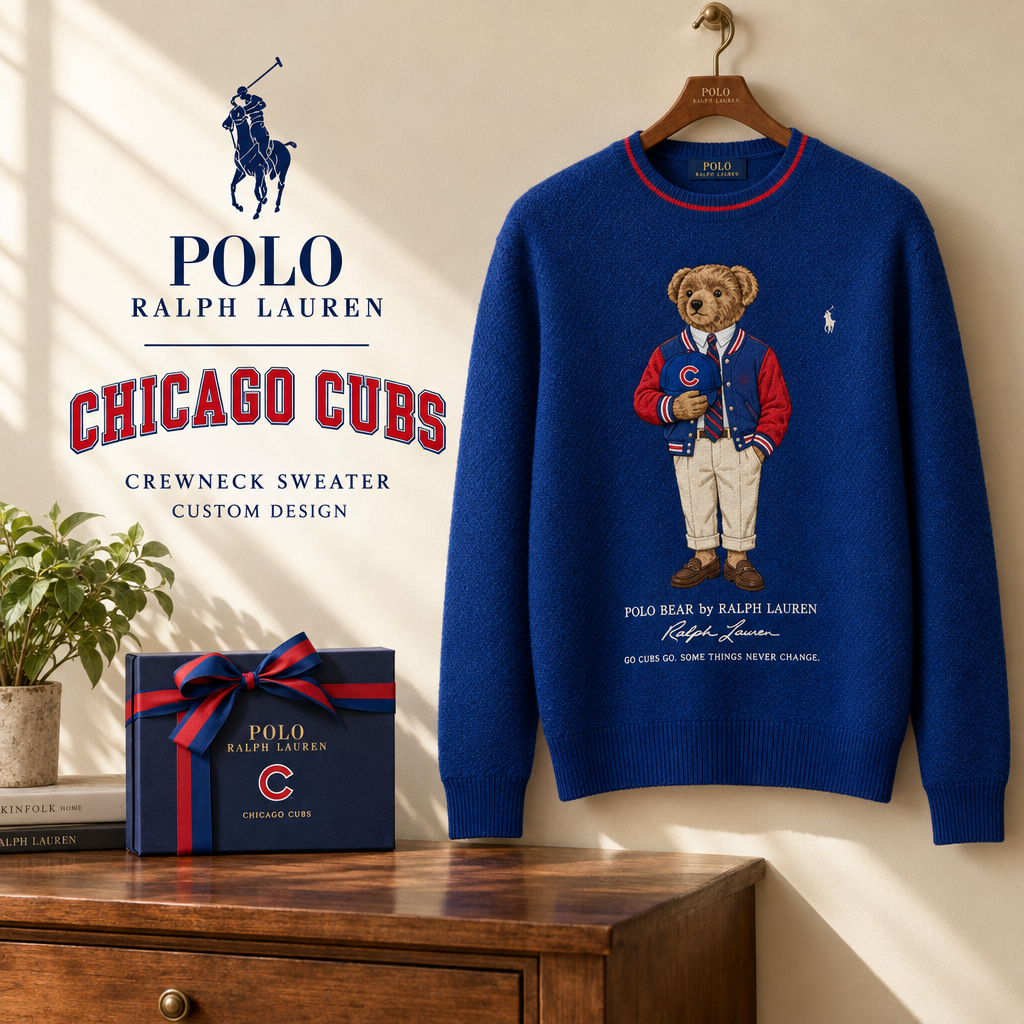 Chicago Cubs Premium Crewneck Sweater