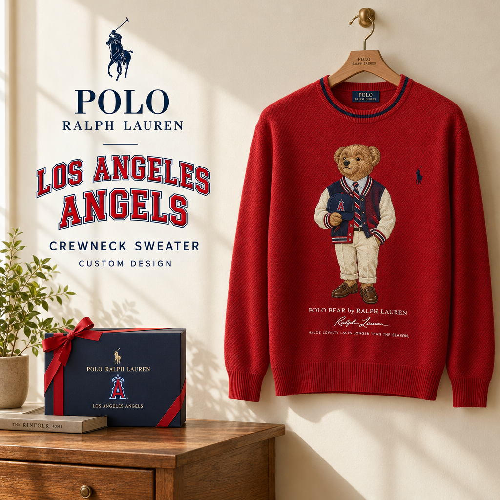 Los Angeles Angels Premium Crewneck Sweater