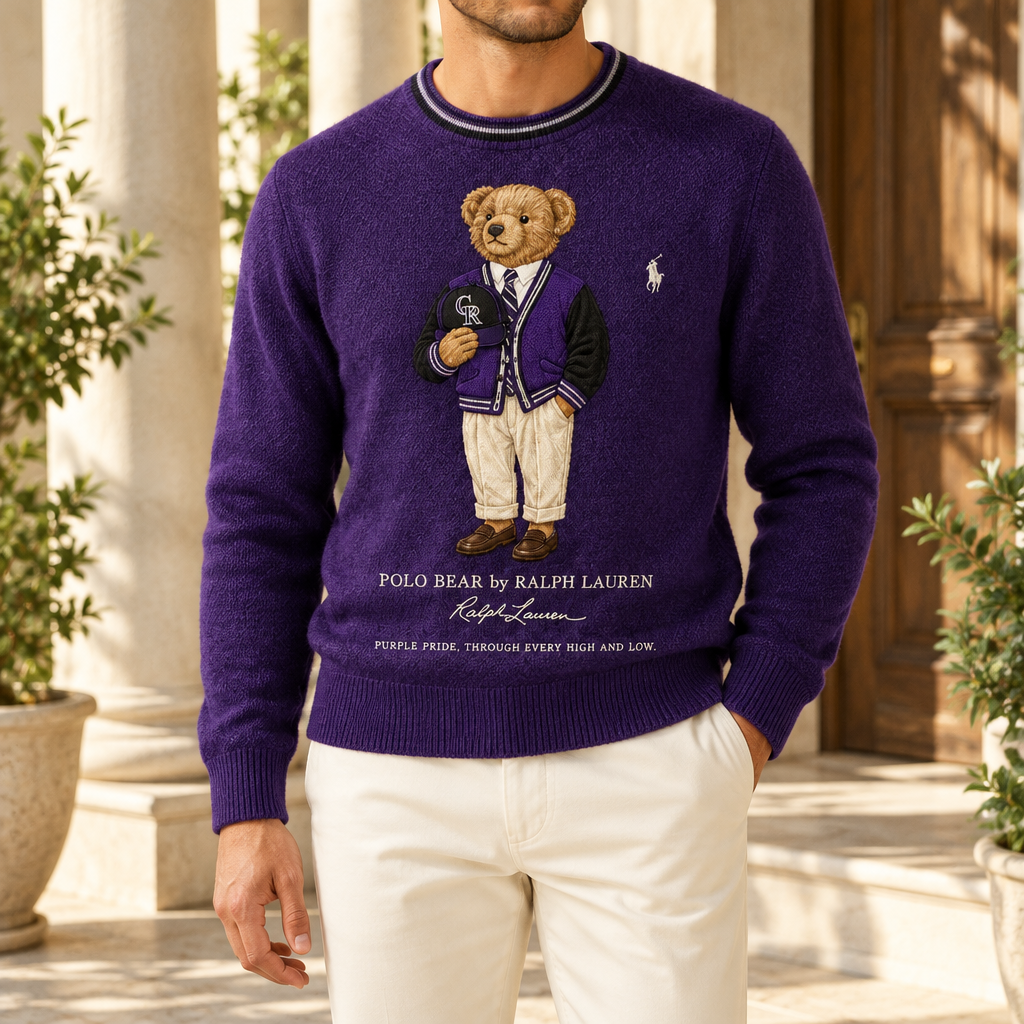 Colorado Rockies Premium Crewneck Sweater