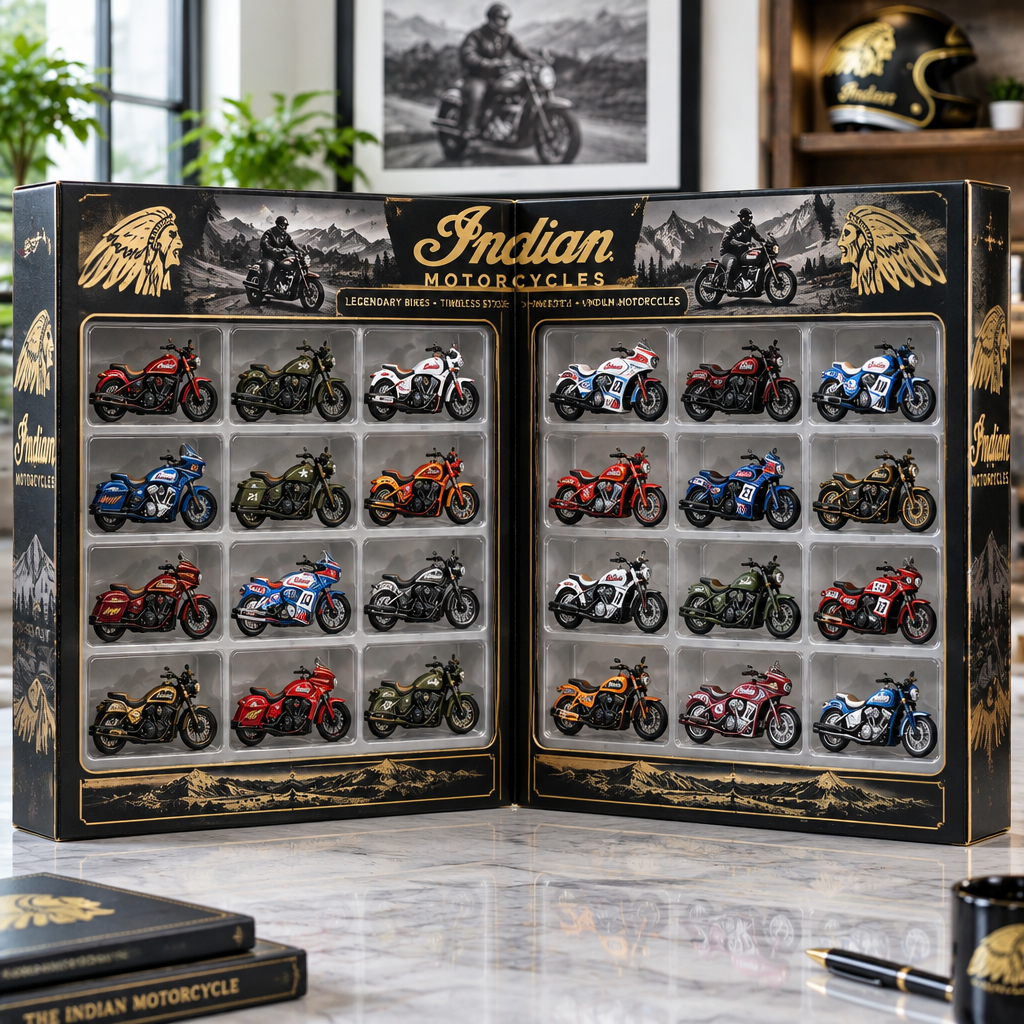 Indian Motorcycles Premium Mini Car Advent Calendar